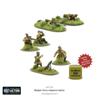 Belgian Army Weapons Teams