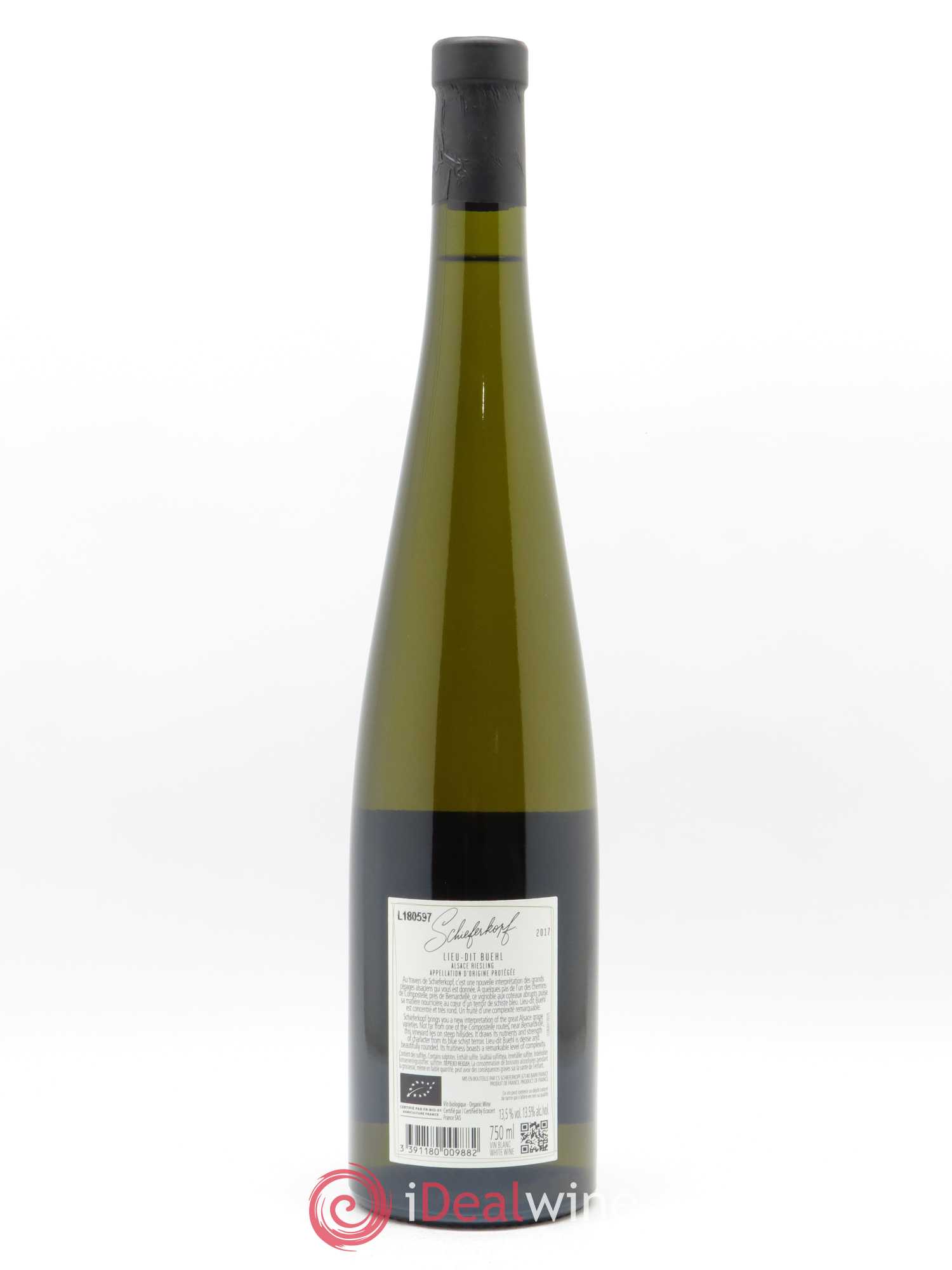 Riesling Lieu-dit Buehl Schieferkopf - Chapoutier  2017 - Lot de 1 Bouteille
