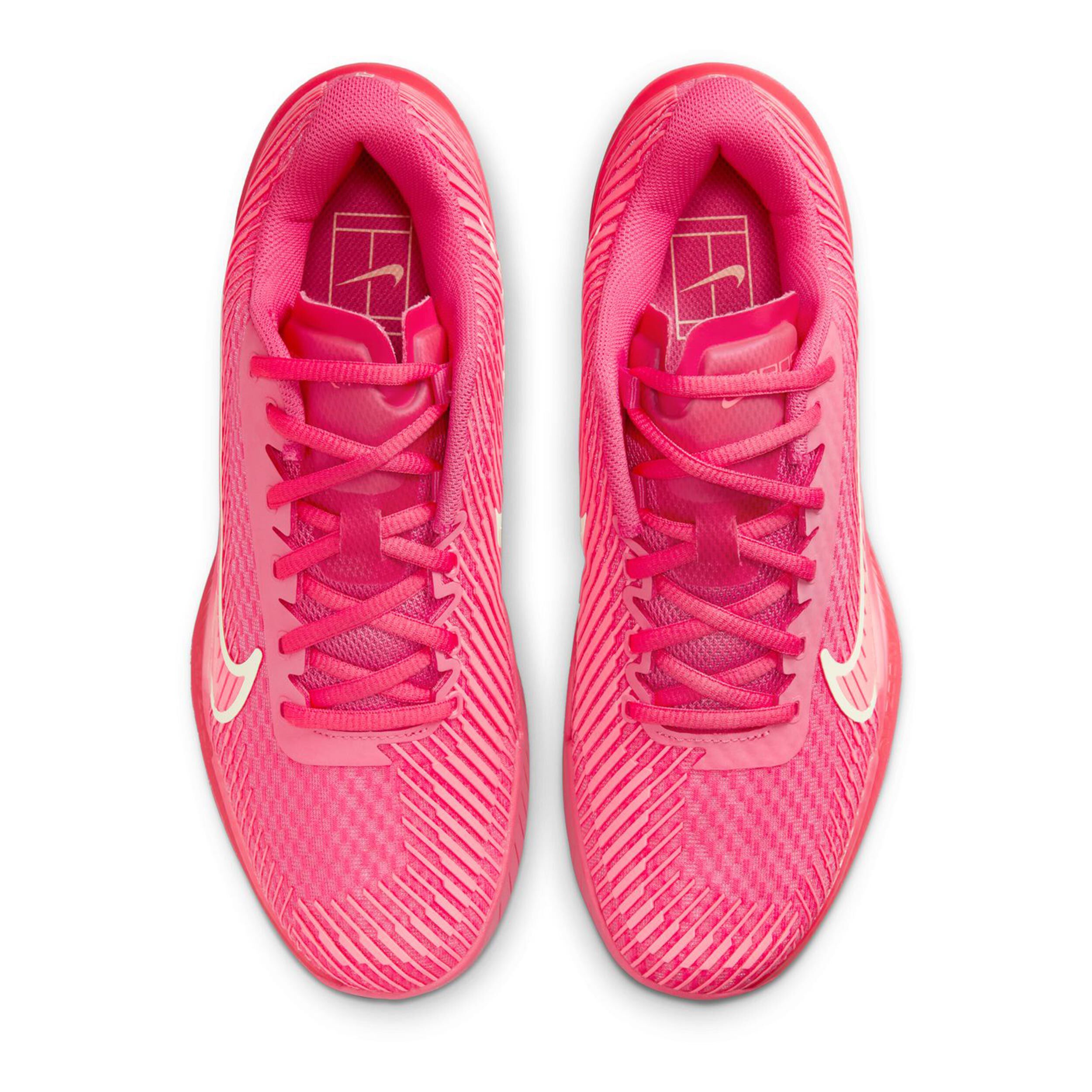 Court Air Zoom Vapor 11 Allcourtschuh Damen - Pink, Weiß
