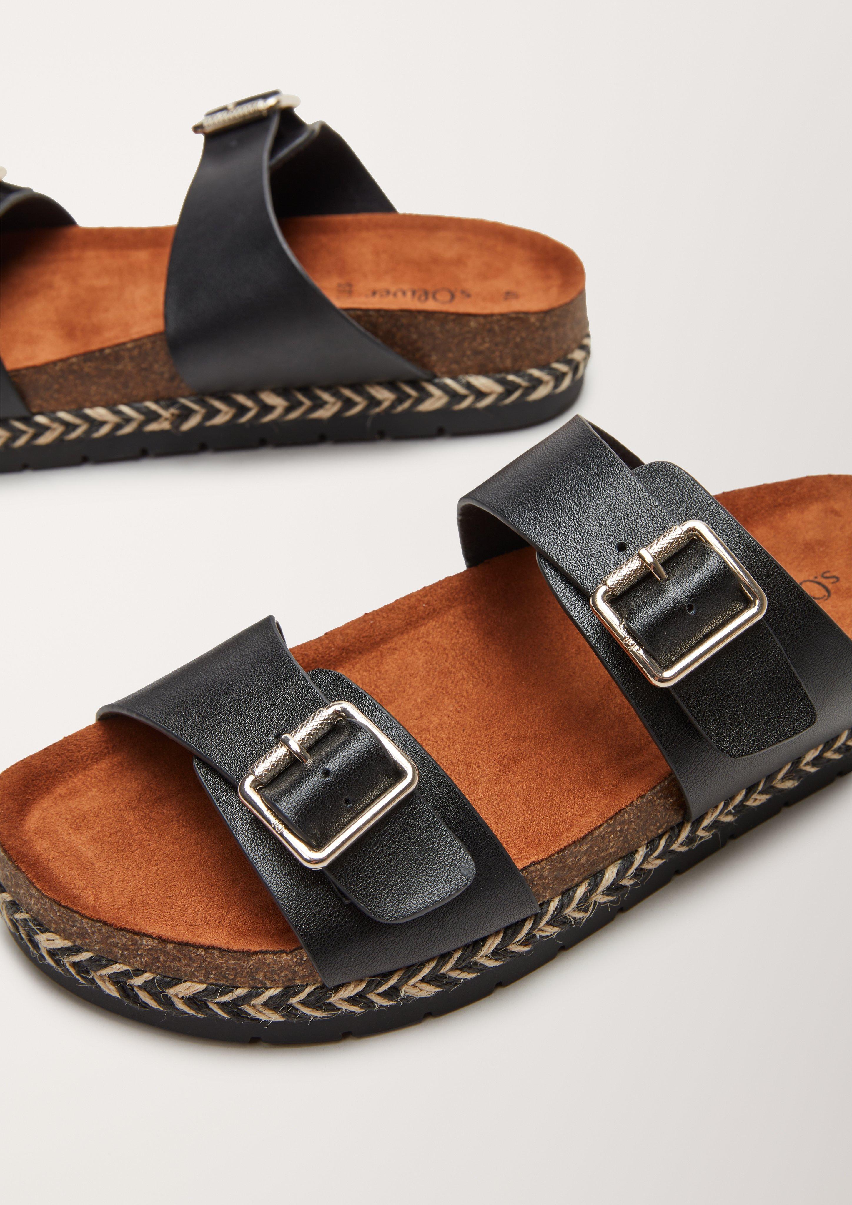 Sandalen mit Flecht-Detail  6006002-001