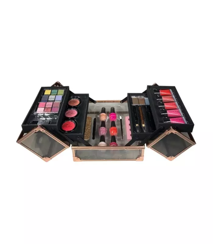 TECHNIC COSMETICS Trousse de maquillage Black & Rose Gold