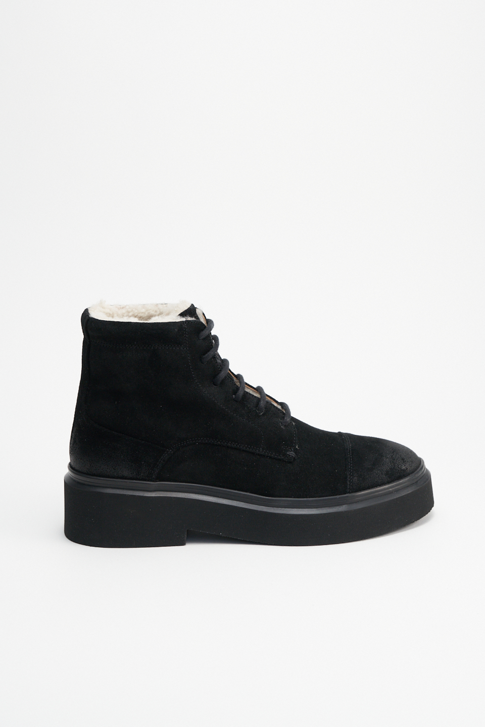CPH519M teddy suede black