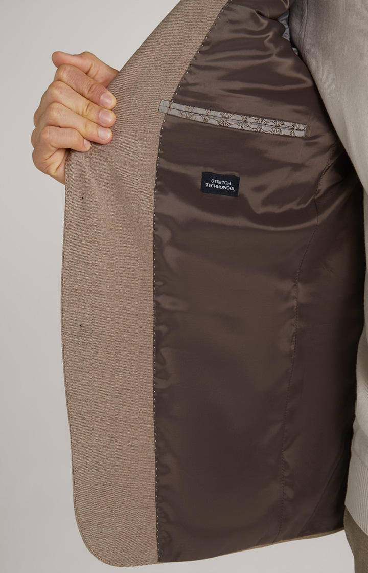 Baukasten-Sakko Herby in Beige meliert
