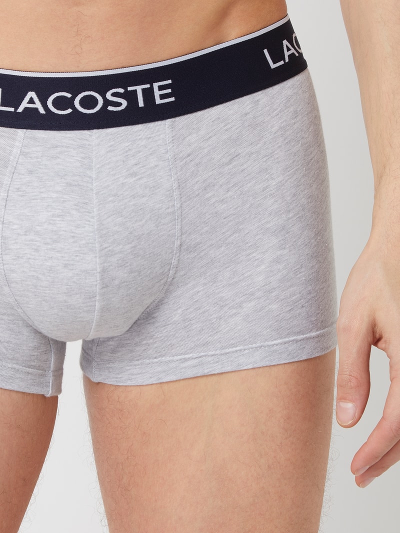 Trunks mit Label-Details im 3er-Pack in hellgrau
