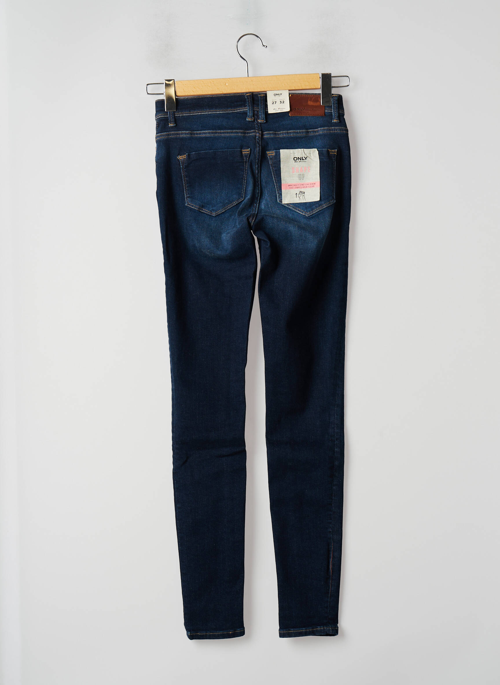 Only Jeans Skinny Femme couleur bleu