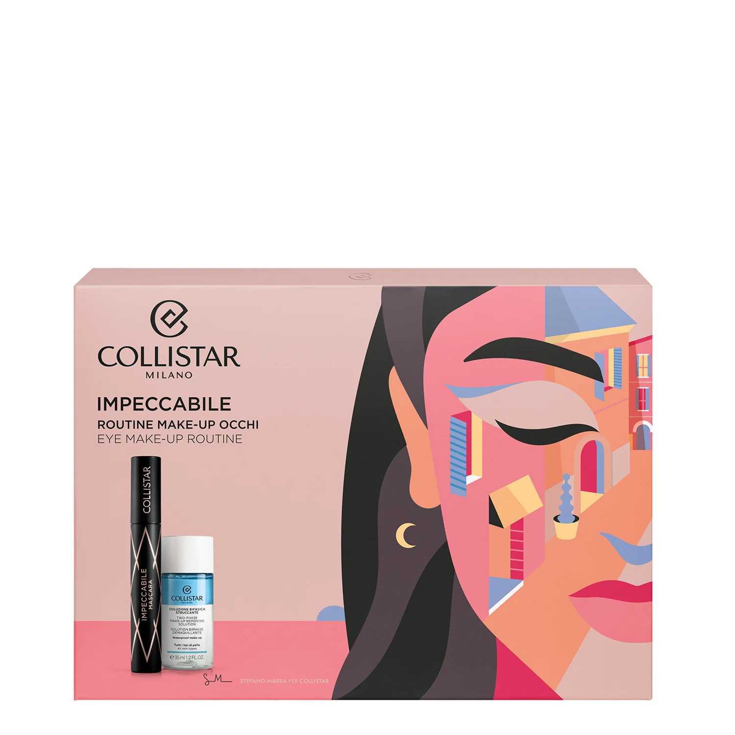 Máscara de pestañas Eyes Impeccable Ultra Black - Set de maquillaje, Máscara de pestañas