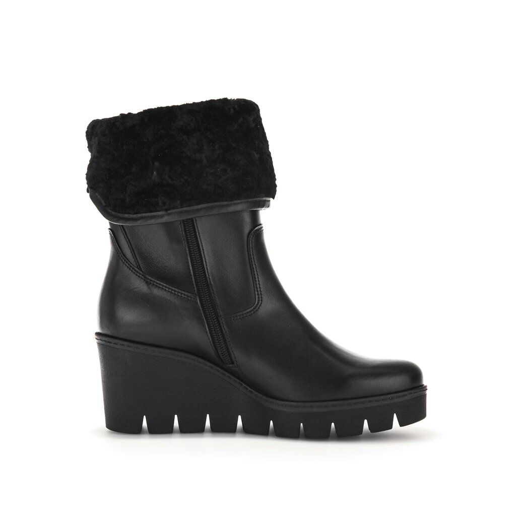 Gabor fashion Plateau Stiefelette schwarz