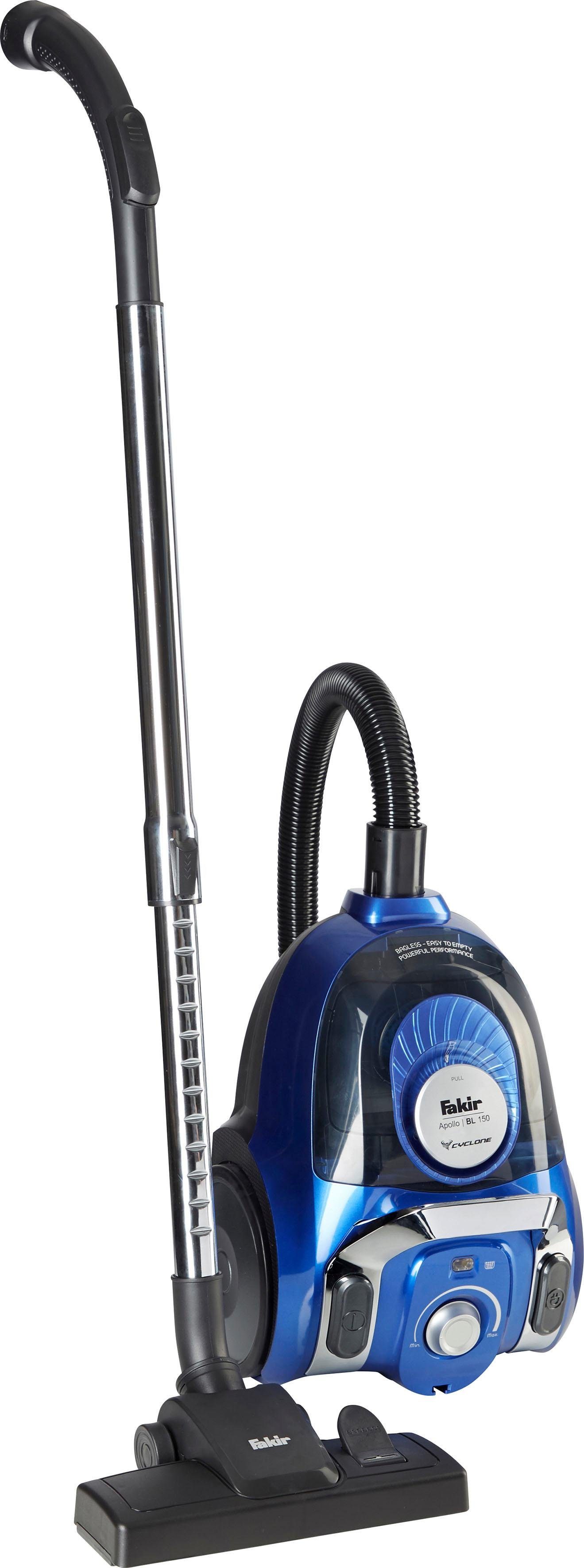 FAKIR Bodenstaubsauger Apollo BL 150, 800 W, beutellos, Hochleistungsmotor