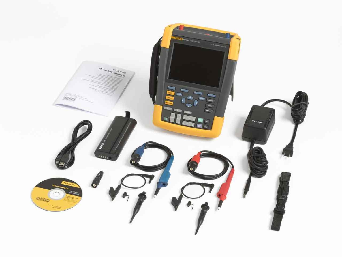 Fluke 4025623 190-502/EU 2-Kanal-Farboszilloskop 500 MHz