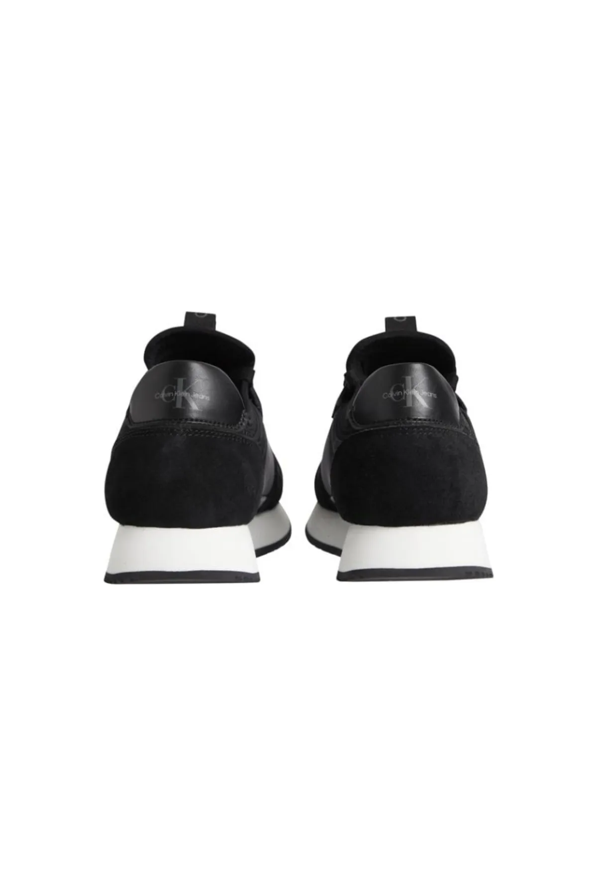 Calvin Klein  Schwarzer Damen-Sneaker mit Markenlogo, geeignet für den täglichen Gebrauch Yw0yw0084001h-schwarz