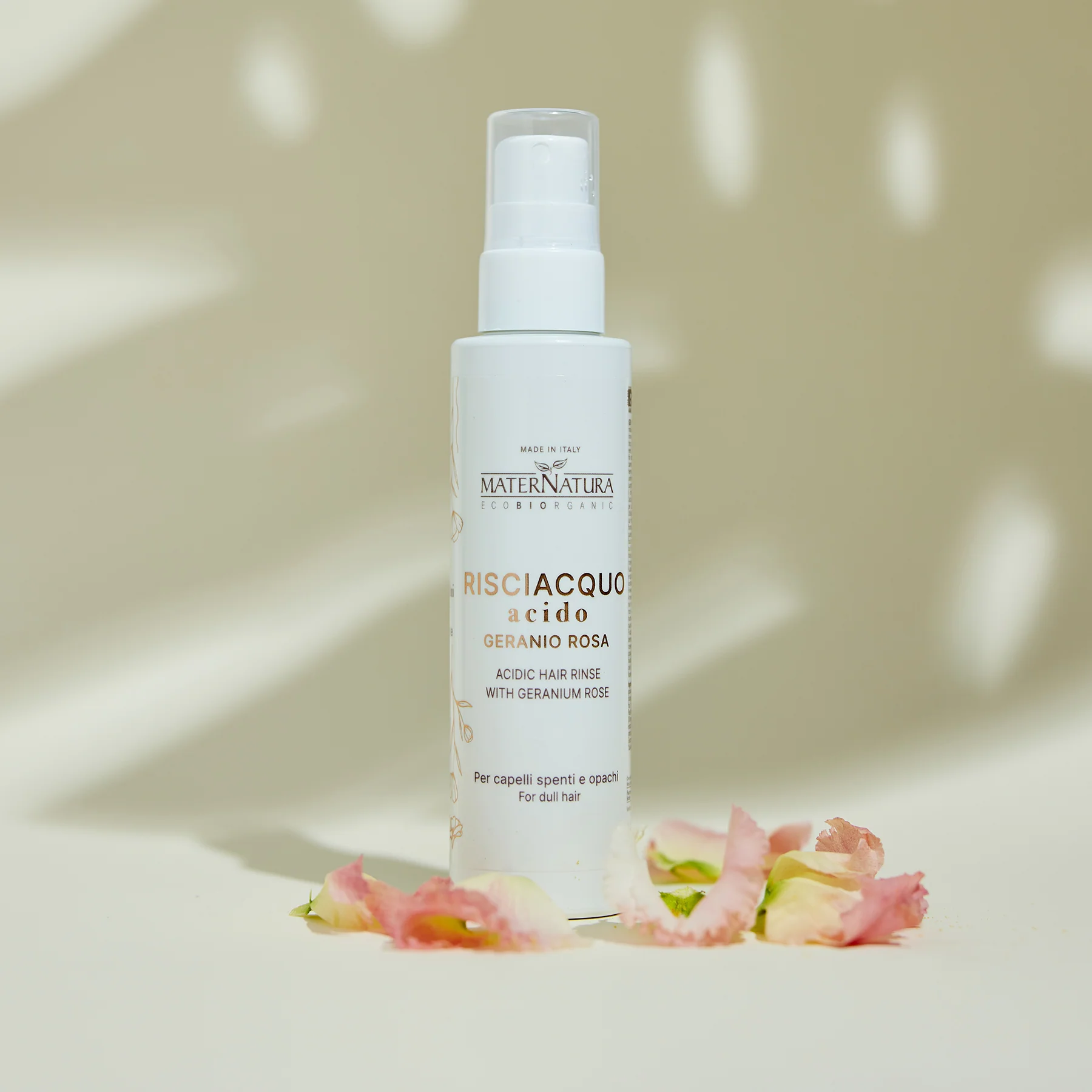 Styling e Finish Risciacquo Acido Capelli Al Geranio Rosa - Gloss capelli