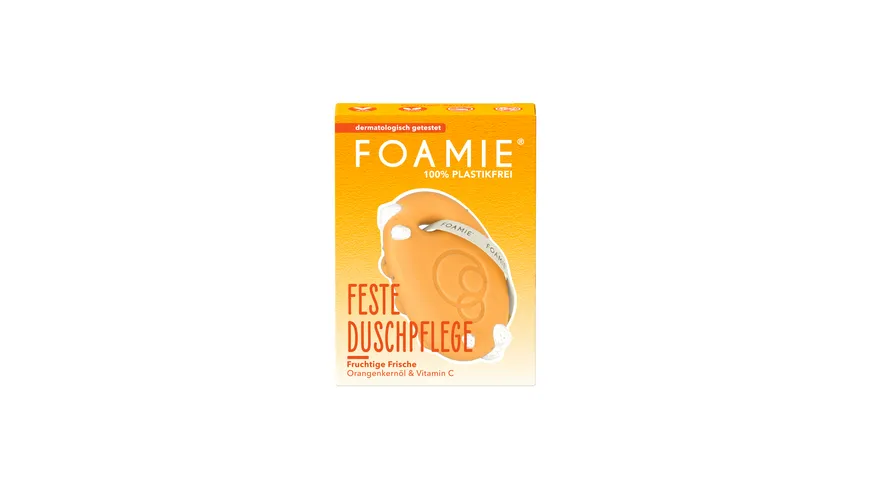 FOAMIE Feste Duschpflege Orange Sprizz 80 g