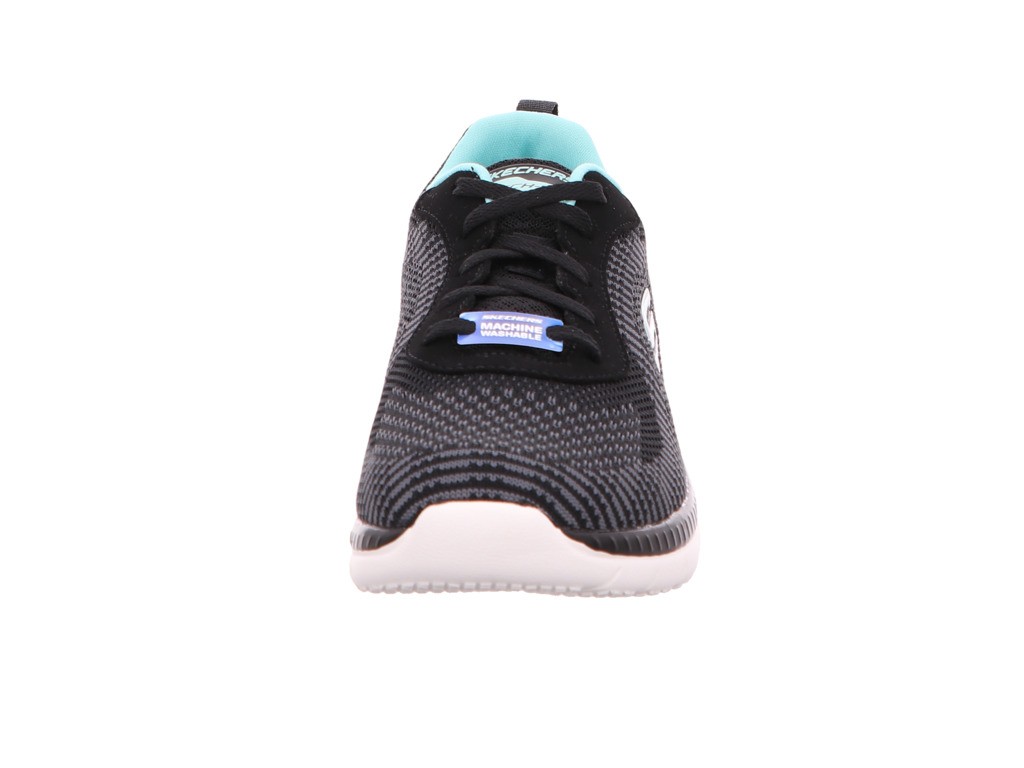 SKECHERS Freizeit Schnürer schwarz BOUNTIFUL - PURIST