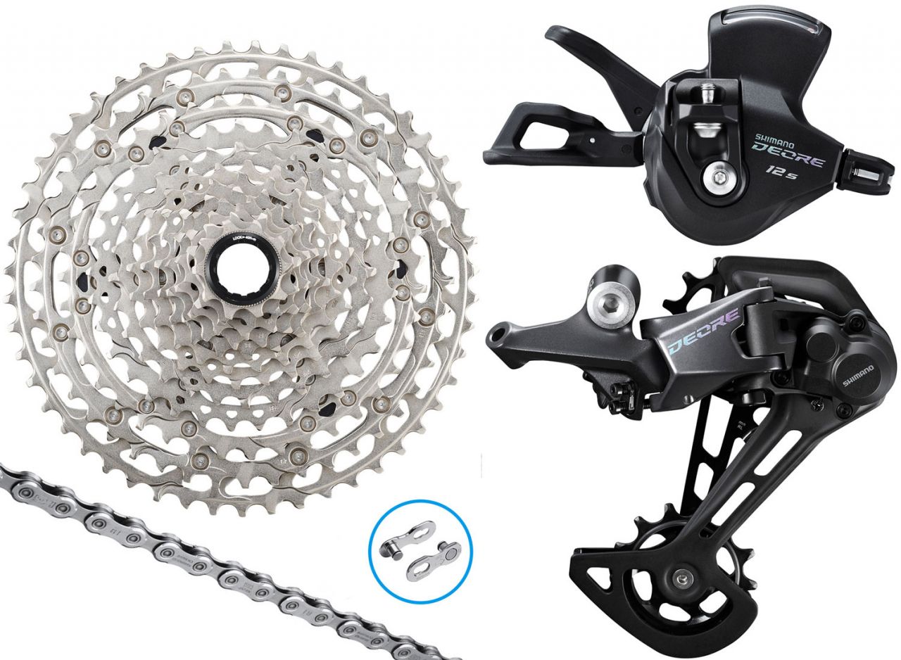 Shimano DEORE M6100 1x12-fach Upgrade-Kit 10-51 I-Spec EV kaufen | Bike-Discount