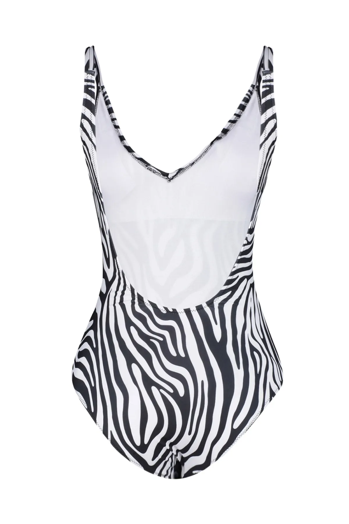 Trendyol Collection  Badeanzug - Mehrfarbig - Animal Print