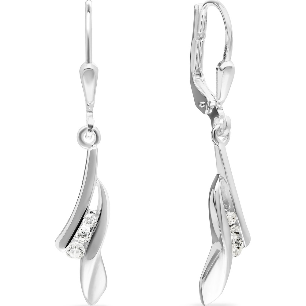 FAVS Boucles d'oreilles 925 Argent Boucles d'oreilles