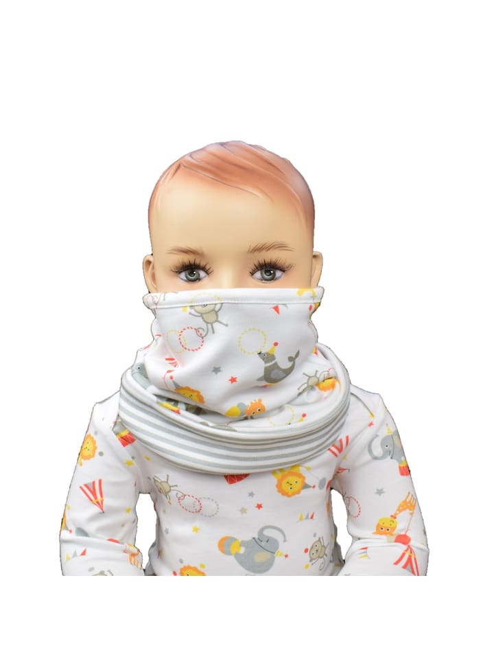 SlumberOrganix Bio Loop 3 in 1: Maske, Mütze, Schal in Orange günstig kaufen