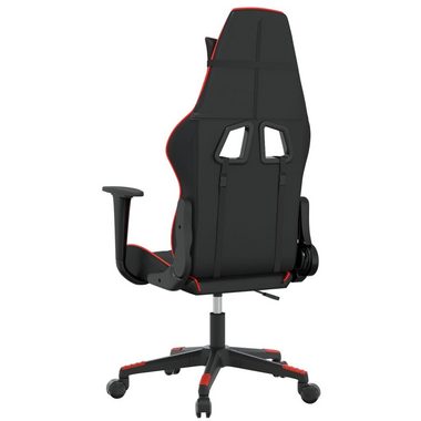 vidaXL Gaming-Stuhl Gaming-Stuhl Schwarz und Rot Kunstleder (1 St)