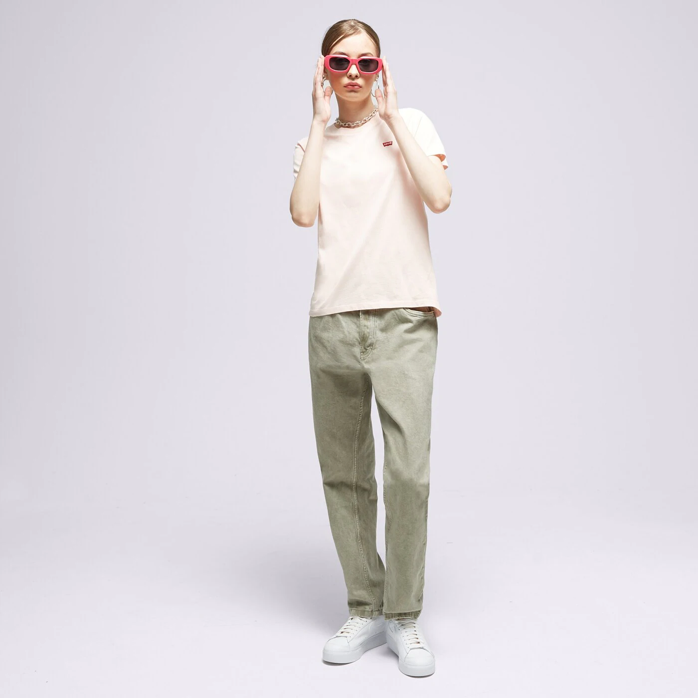 LEVI'S T-SHIRT PERFECT Rosa