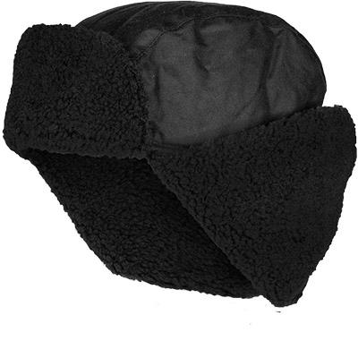 Barbour, Schapka, gewachste Baumwolle, schwarz