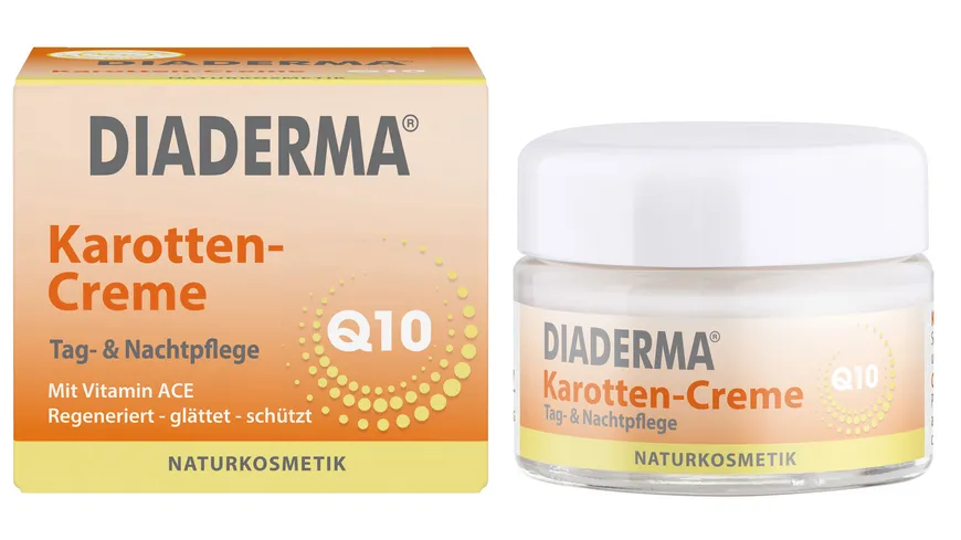 Diaderma Tages- und Nachtpflege Karotten-Creme Q10 50 ml