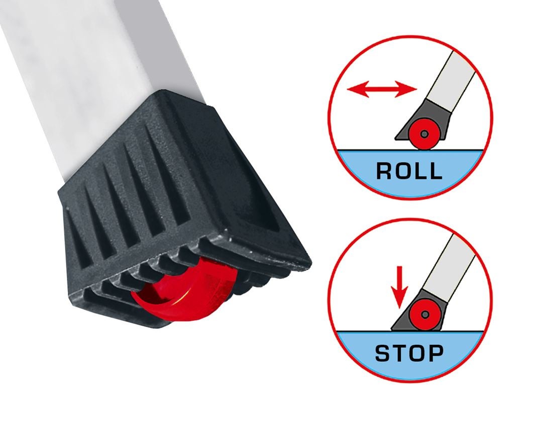 KRAUSE Rolly Doppel-Klapptritt (Aluminium)