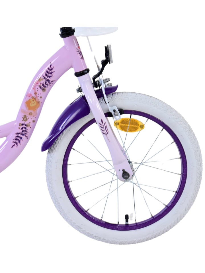 Volare Kinderfahrrad Disney Wish für Mädchen Fahrrad 16 Zoll Kinderrad Lila 4 Jahre günstig kaufen onesize