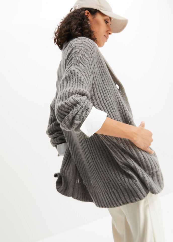 Strickjacke mit Taschen