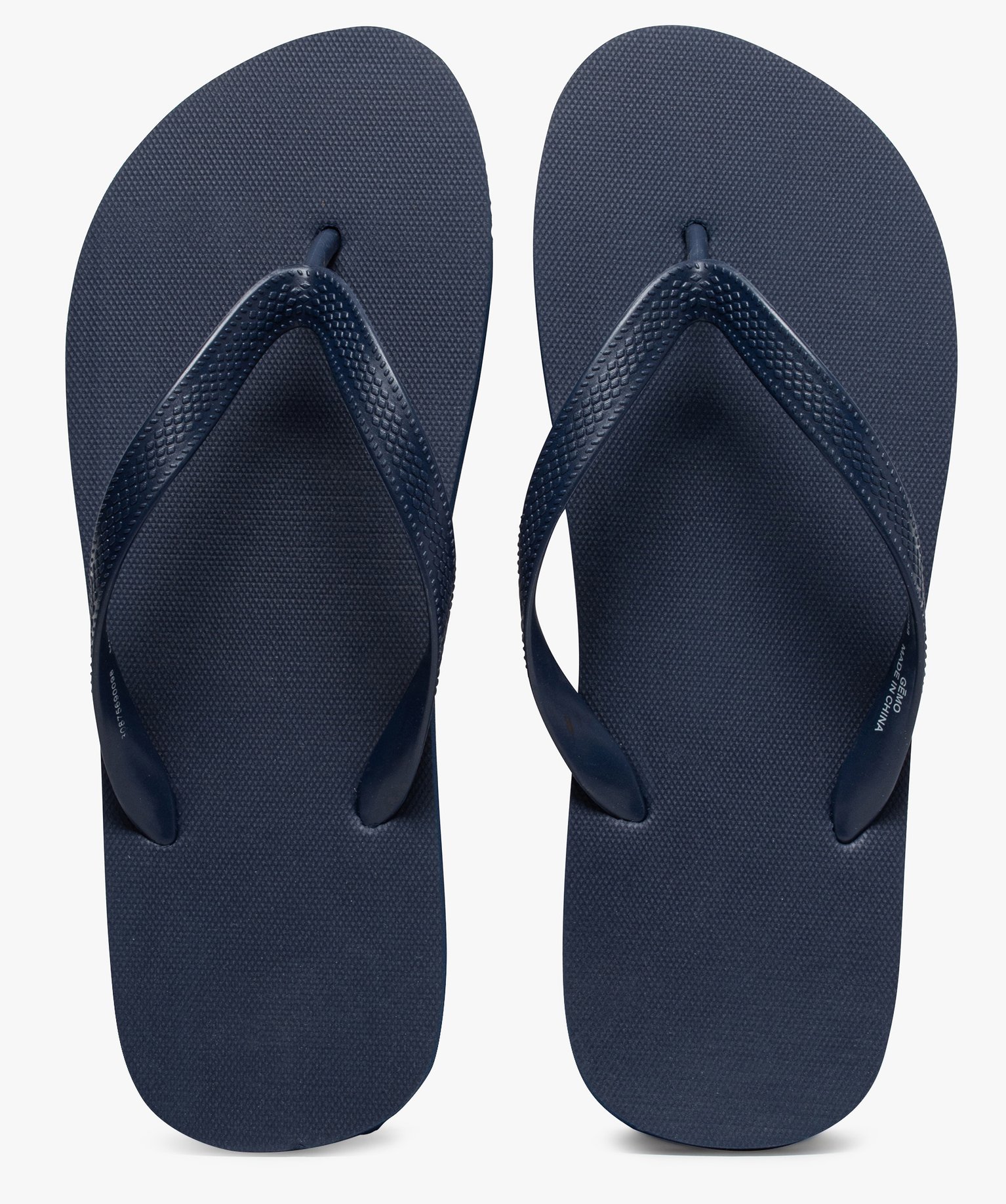 Tongs homme unies marine | GEMO