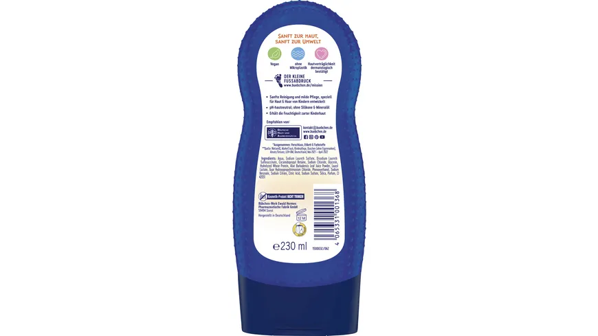 Bübchen 2in1 Shampoo & Duschgel Wasser Marsch 230 ml
