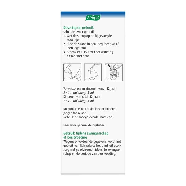 A.Vogel Echinaforce Hot Drink Medicine - 100ml