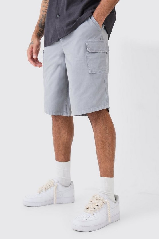 Lockere Cargo-Shorts