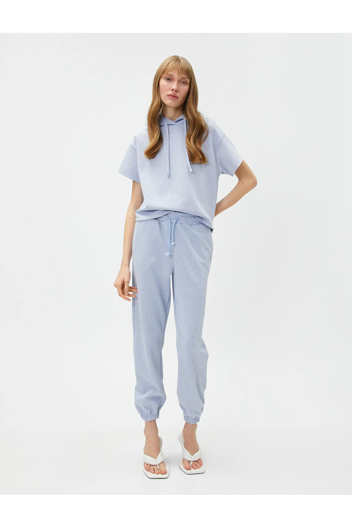 Koton  Jogger-Jogginghose mit Bindetasche an der Taille