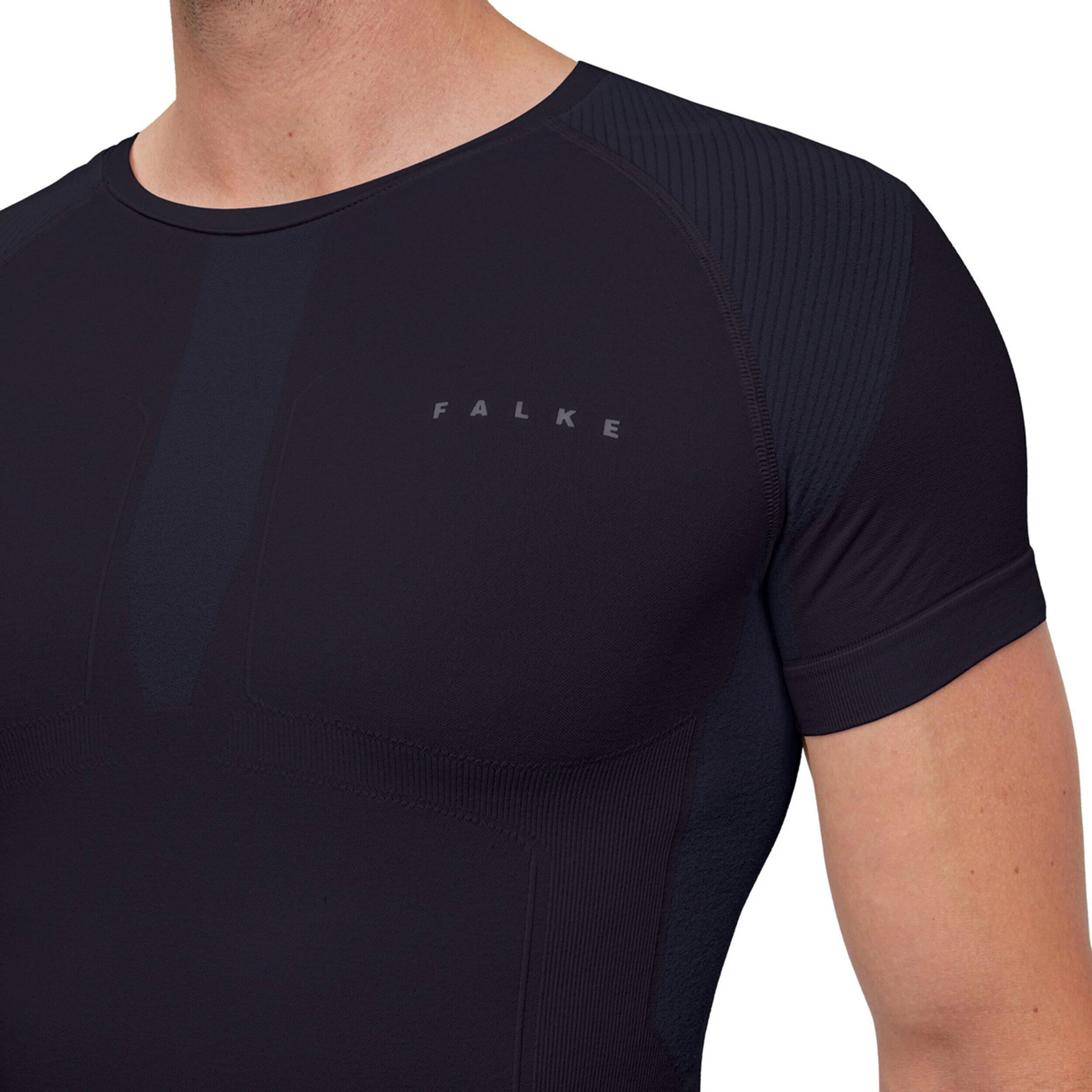 Warm Unterhemd Herren - Schwarz
