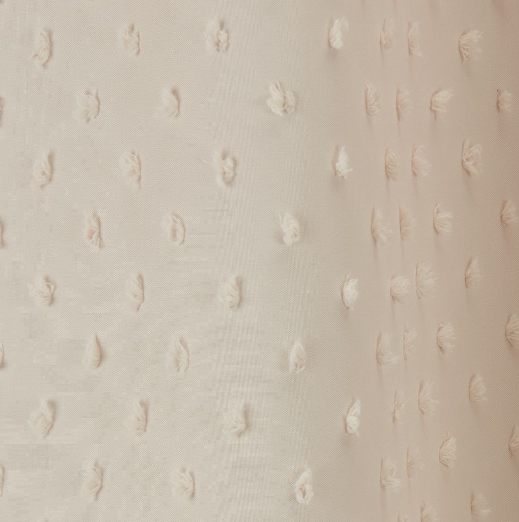 Cortina de chuveiro GUNNEBO ouro GUNNEBO 180x200cm bege KRONBORG