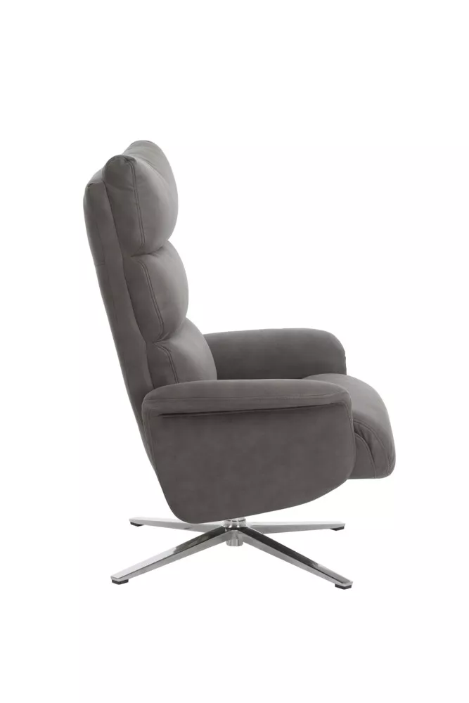 Happy Home Happy Home moderner Relaxsessel mit Drehfunktion Bürosessel, grau