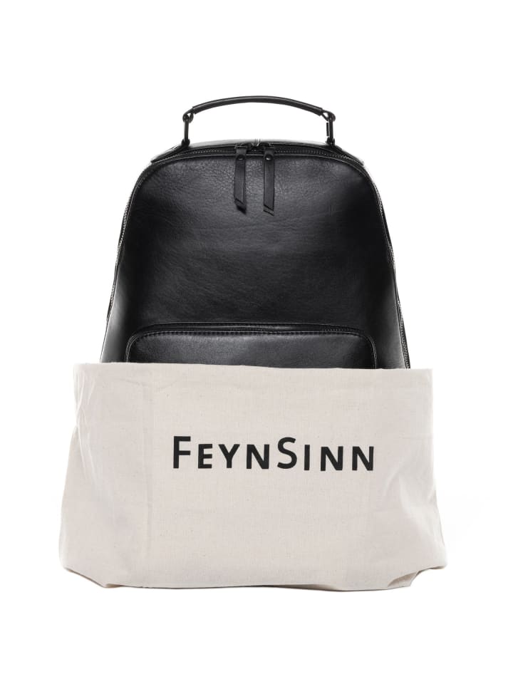 FEYNSINN Leder-Rucksack echt Leder Rucksack groß | Ledertasche schwarz NELLA in schwarz günstig kaufen onesize