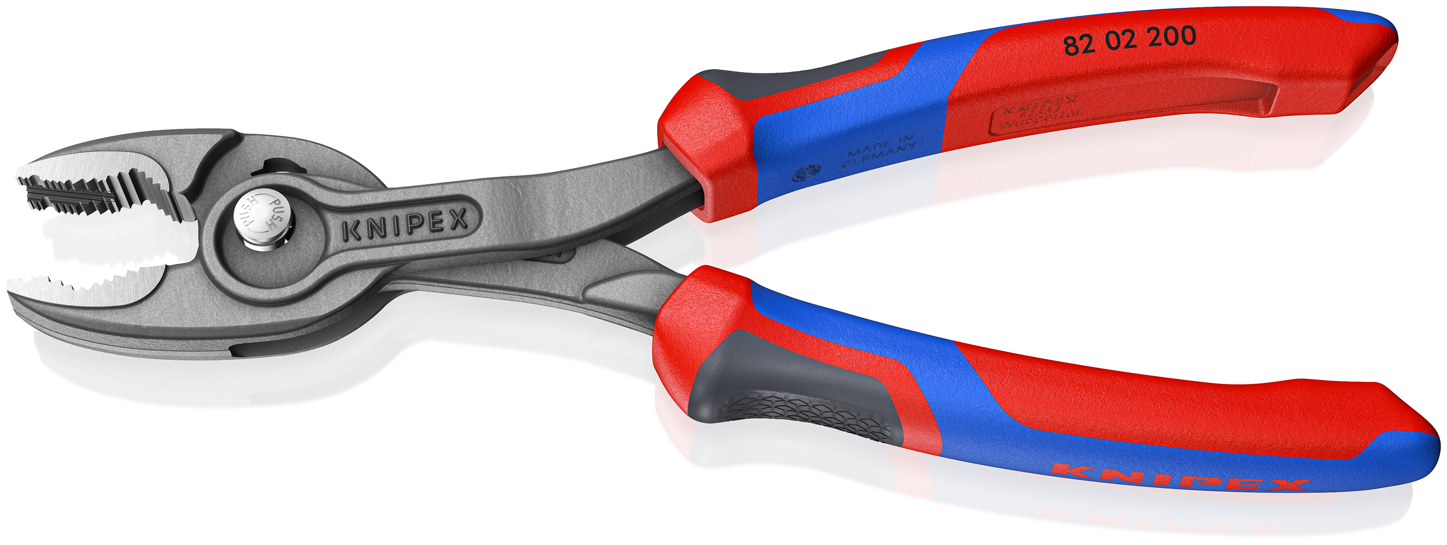 Knipex 82 02 200 dvigubos rankenos replės, 200 mm