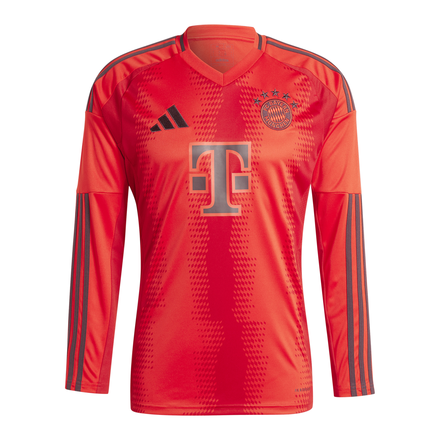 adidas FC Bayern München Langarm Trikot 2024/2025 Rot
