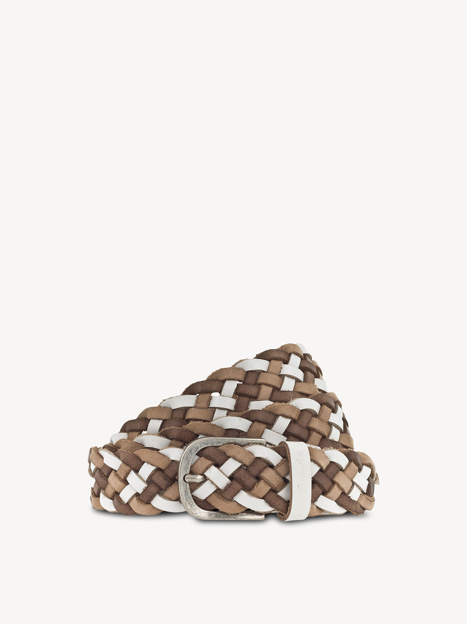 Ceinture en cuir - blanc