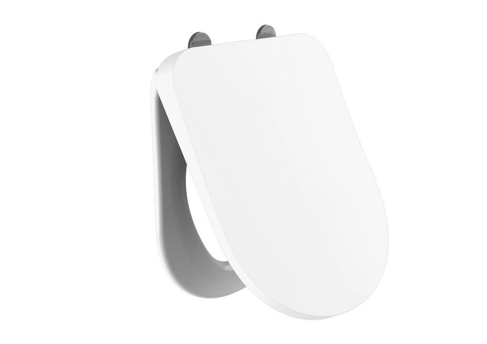 K&H Sanitary Duschwell Duroplast WC-Sitz - Weiß Wrap Over