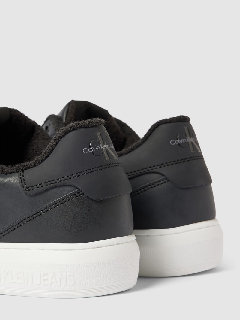 Sneaker mit Label-Details Modell 'CUPSOLE' in schwarz