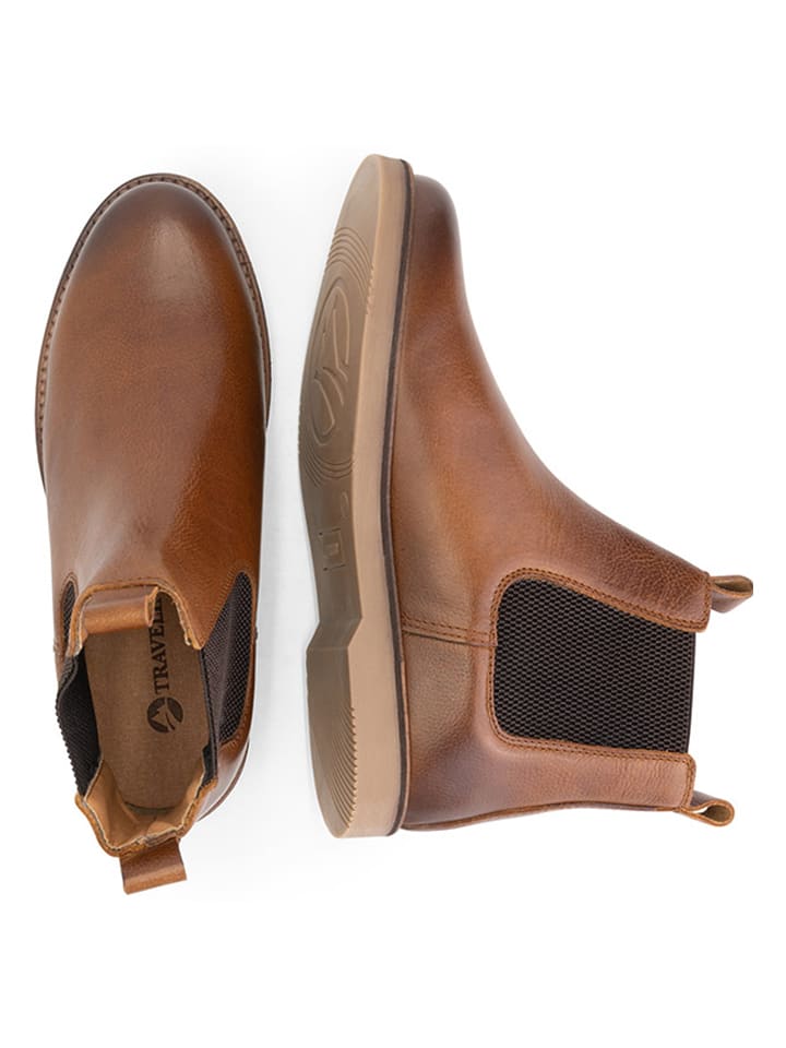 TRAVELIN' Leder-Chelsea-Boots 