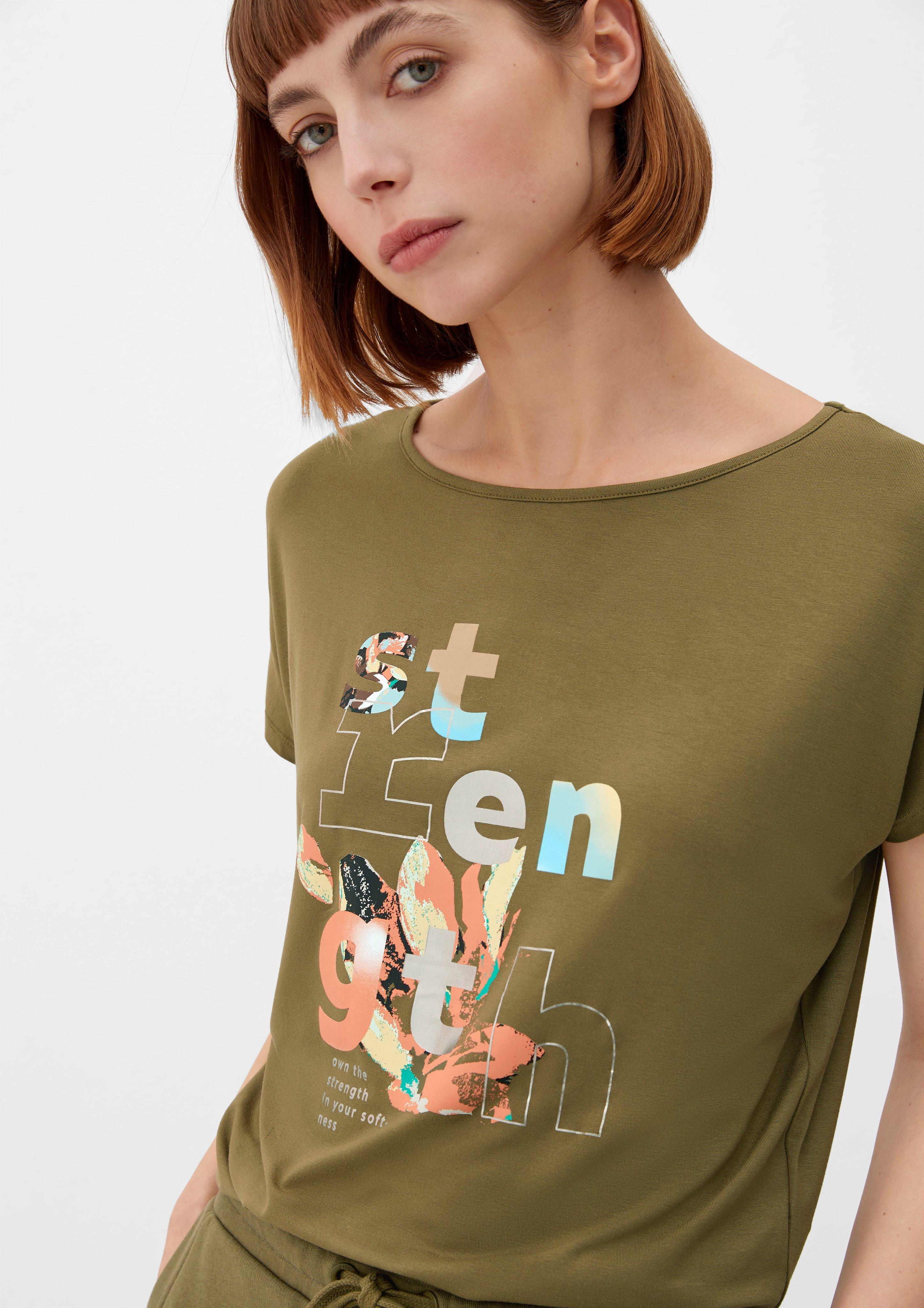 Shirt aus Viskosestretch  2130560-77D1