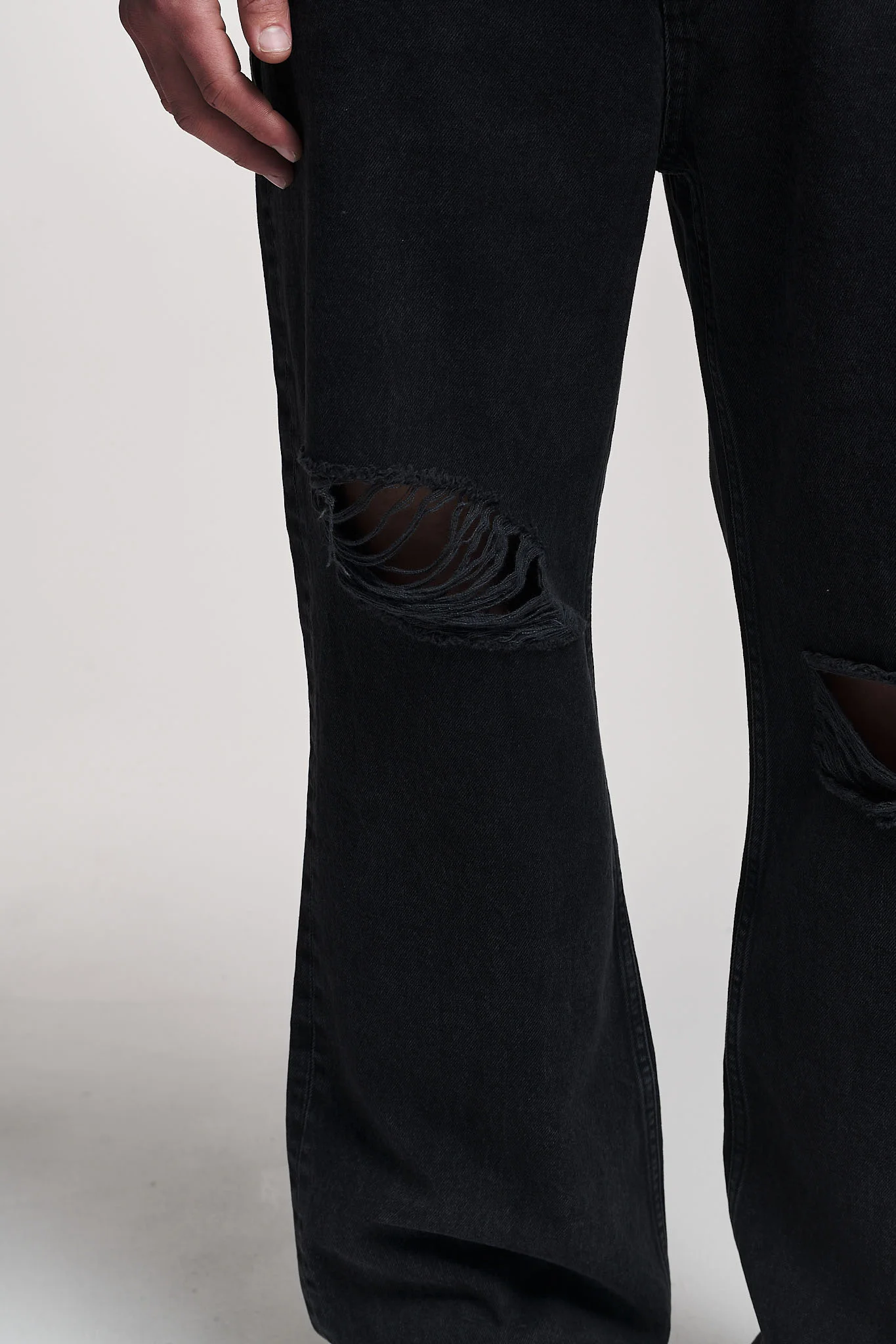 2Y Studios ANDUIN RIPPED BAGGY - Vaqueros holgados