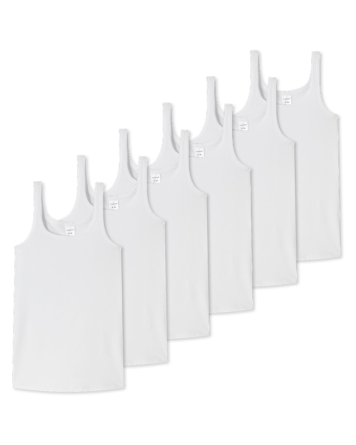 Unterhemd / Top 6er Pack Teens Girls 95/5 Organic Cotton Unterhemden für Mädchen