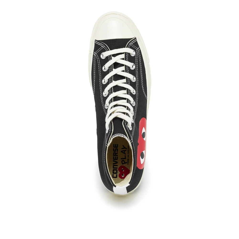 Comme des Garcons Play Converse Big Heart 70 Taylor Hi Chuck P1-K112-1 / schwarz