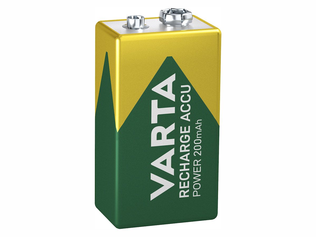 Varta Recharge Accu Power 9V Batterien