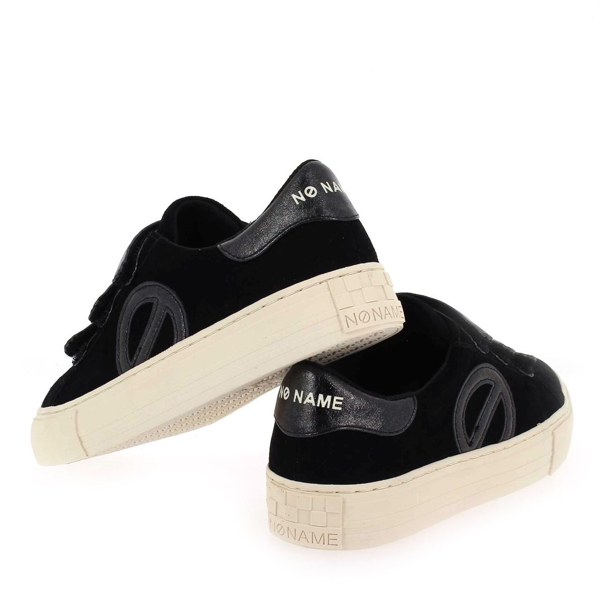 No Name  ARCADE STRAPS SIDE SUEDE H23 - Noir