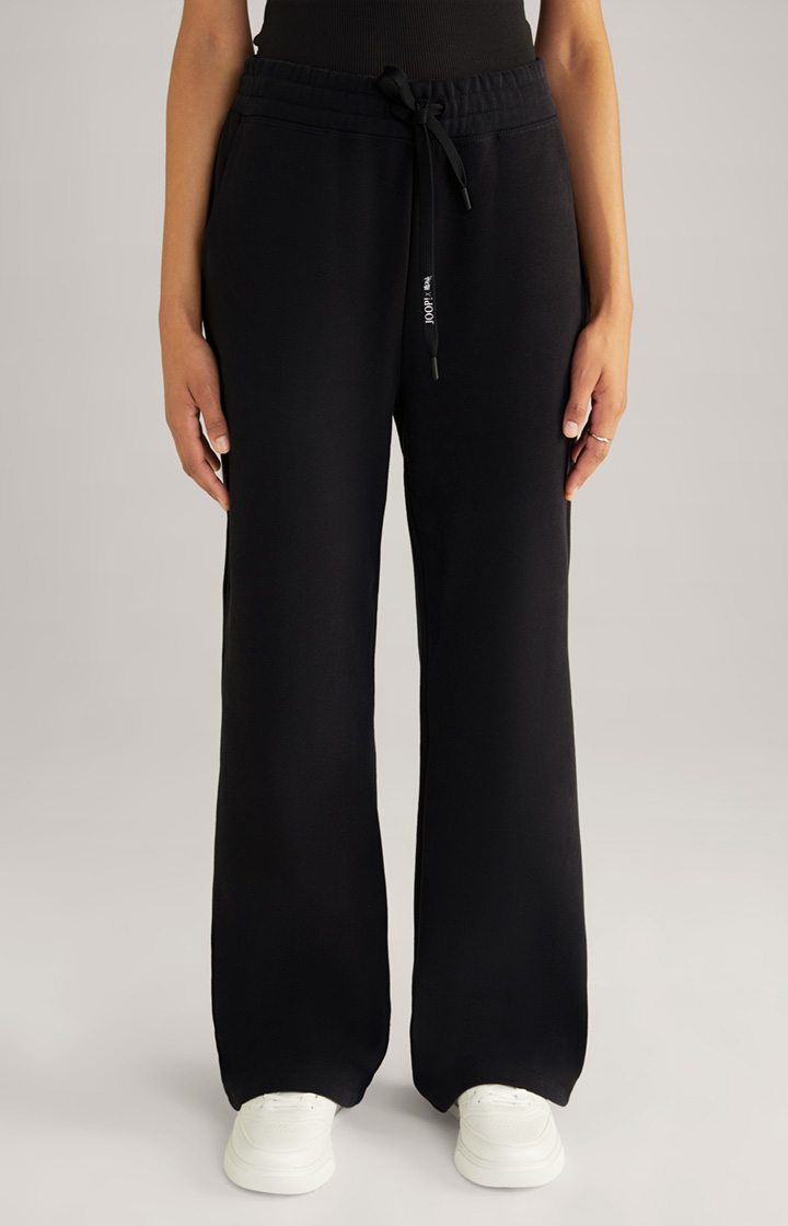 Unisex-Baumwoll-Joggpants in Schwarz